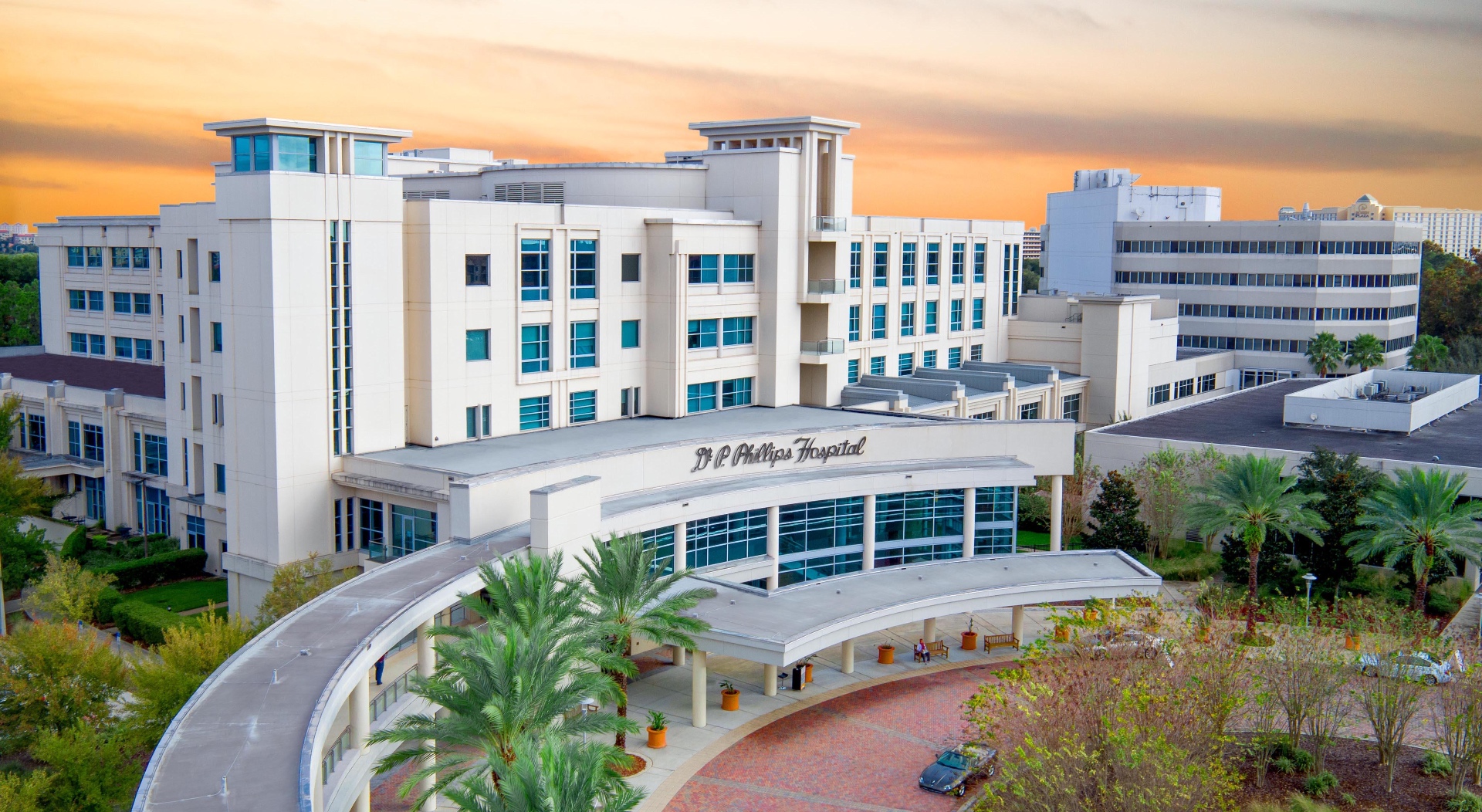 Orlando Health Dr. P. Phillips Hospital in Orlando, Florida, a Mills & Nebraska portfolio project