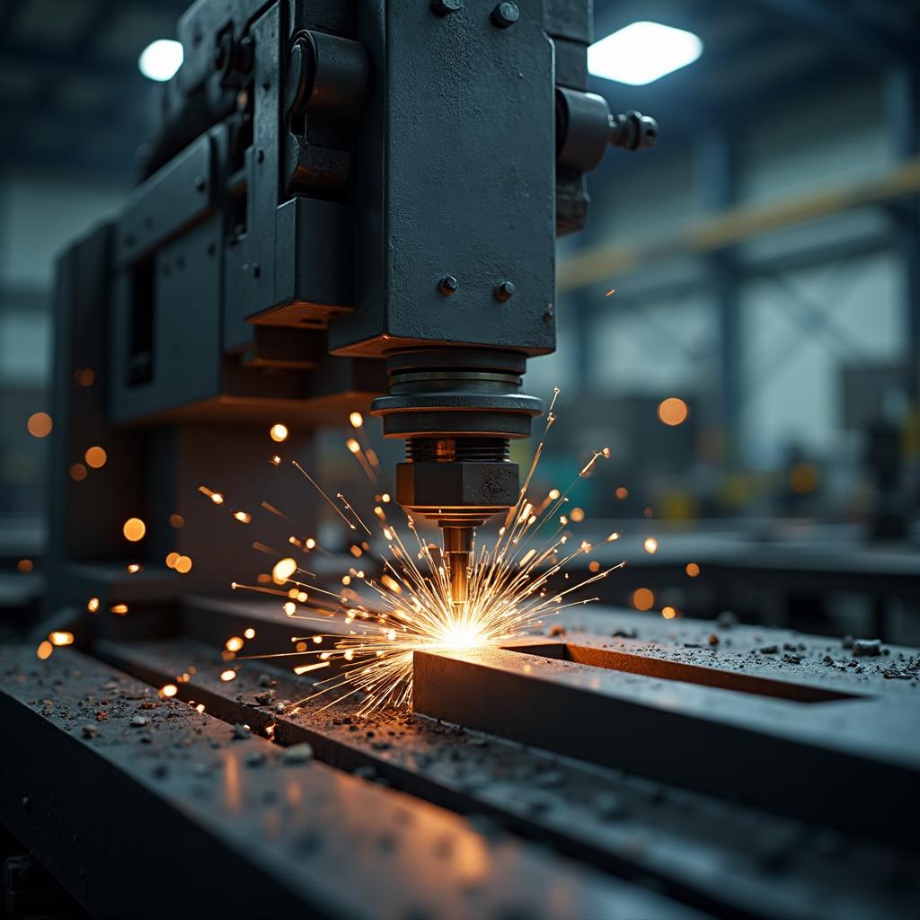 CNC machining at the Mills & Nebraska fabrication facility in Orlando