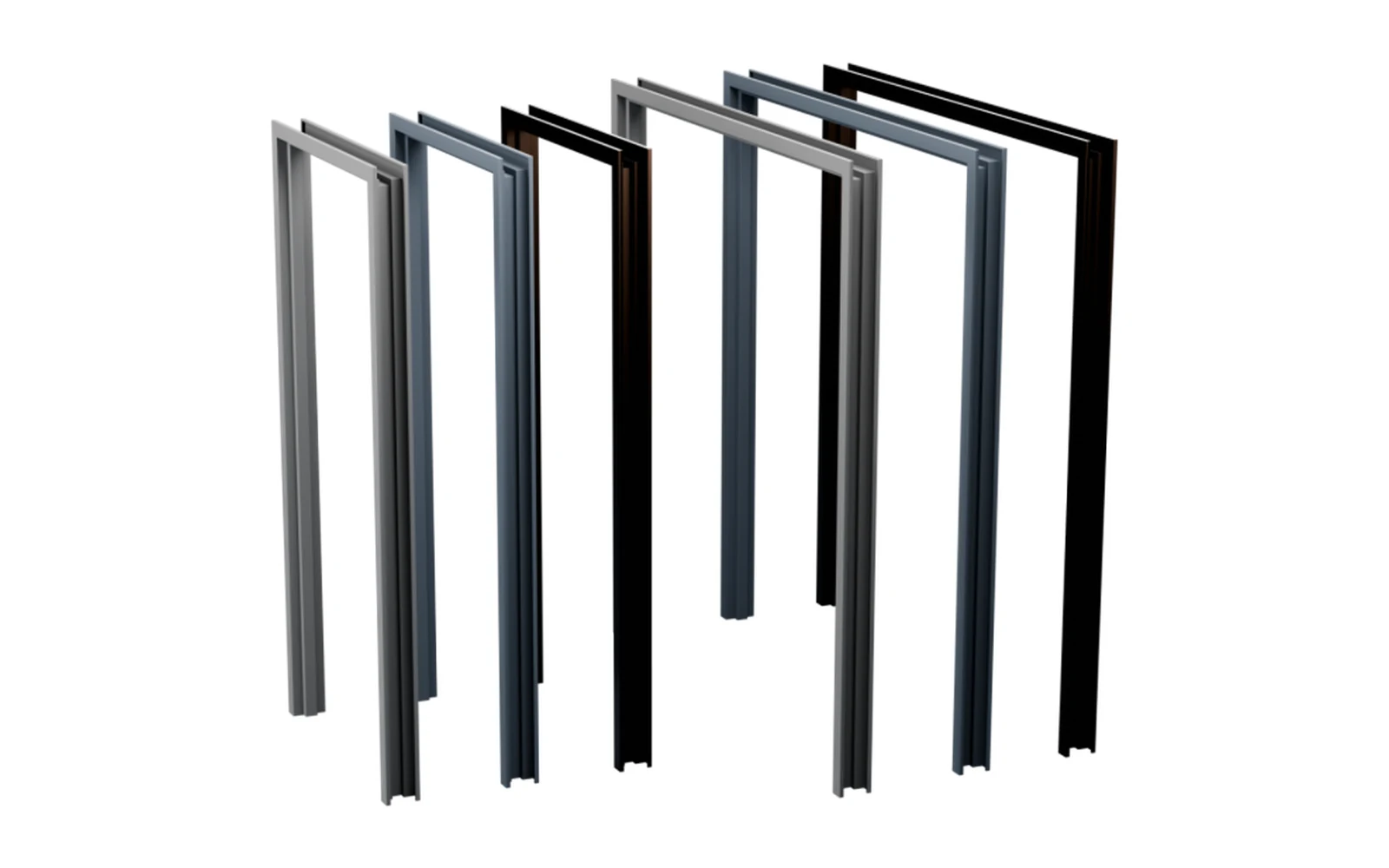 Welded hollow metal door frame fabricated by Mills & Nebraska in Orlando