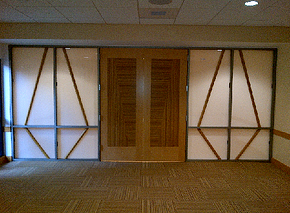 commercial wood veneer doors